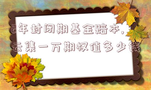 2年封闭期基金赔本,云集一万期权值多少钱